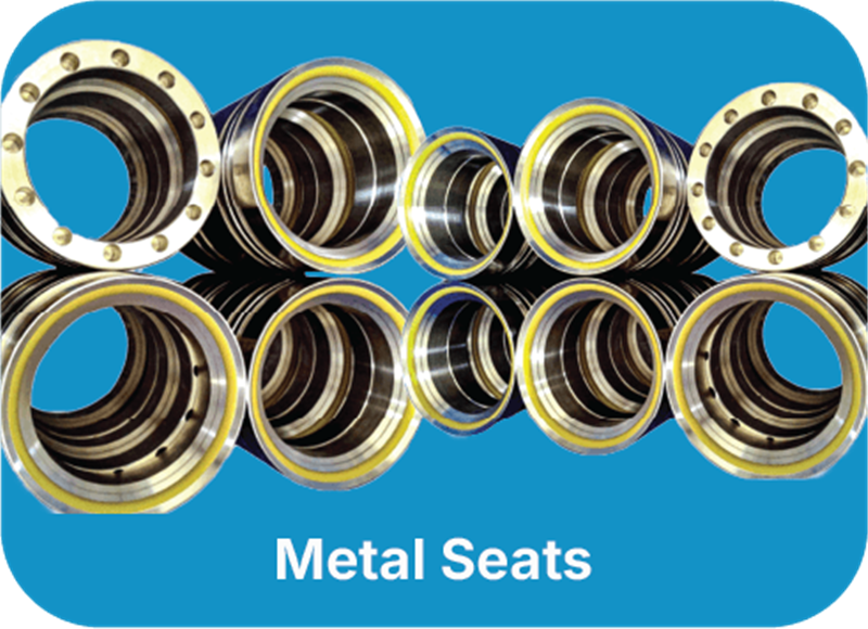 Metal seats